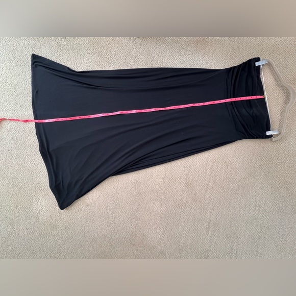 Banana Republic Black Maxi Dress strapless EUC - Picture 6 of 7